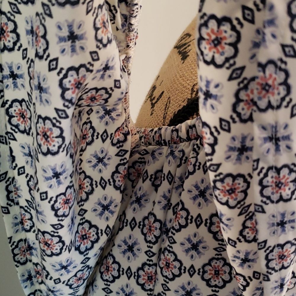 #1 NWOT Philosophy Floral off shoulder Tunic/Dress - Picture 5 of 5